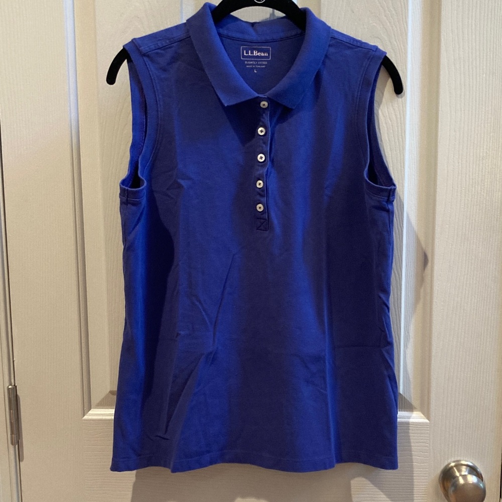 VGUC LL Bean Sleeveless Shirt